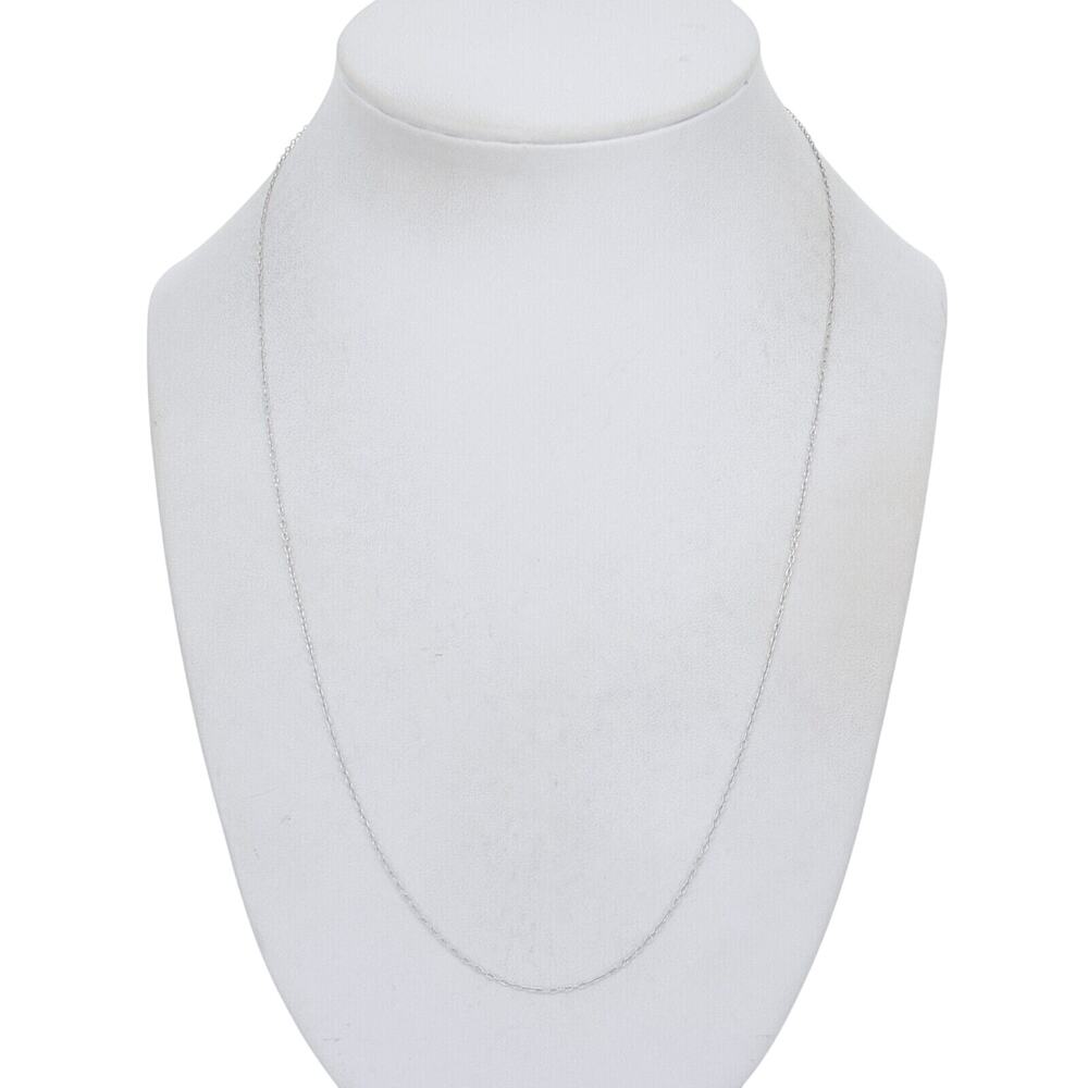 Cable Chain Necklace | Estate Thailand Sterling Silver 925 | 20"